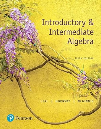 Introductory & Intermediate Algebra cover image
