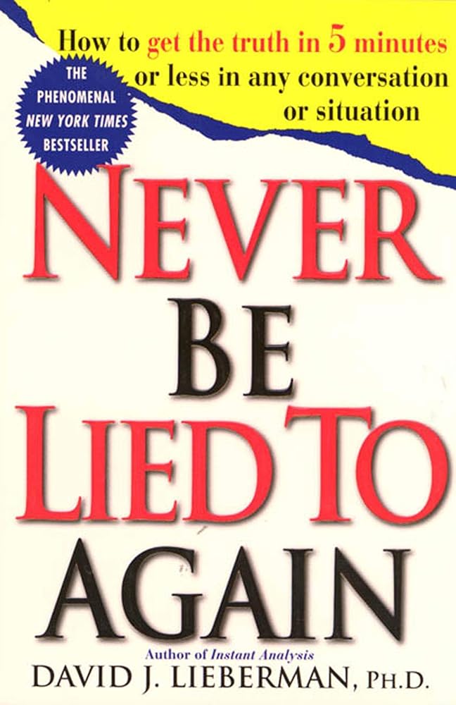 Never Be Lied to Again cover image