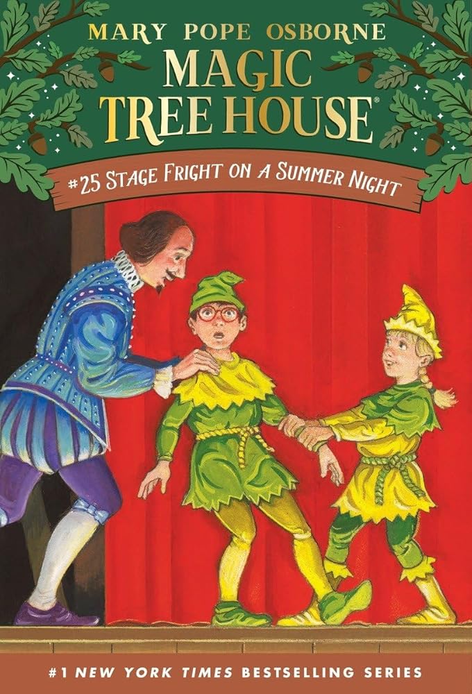 Stage Fright on a Summer Night (Magic Tree House #25) cover image