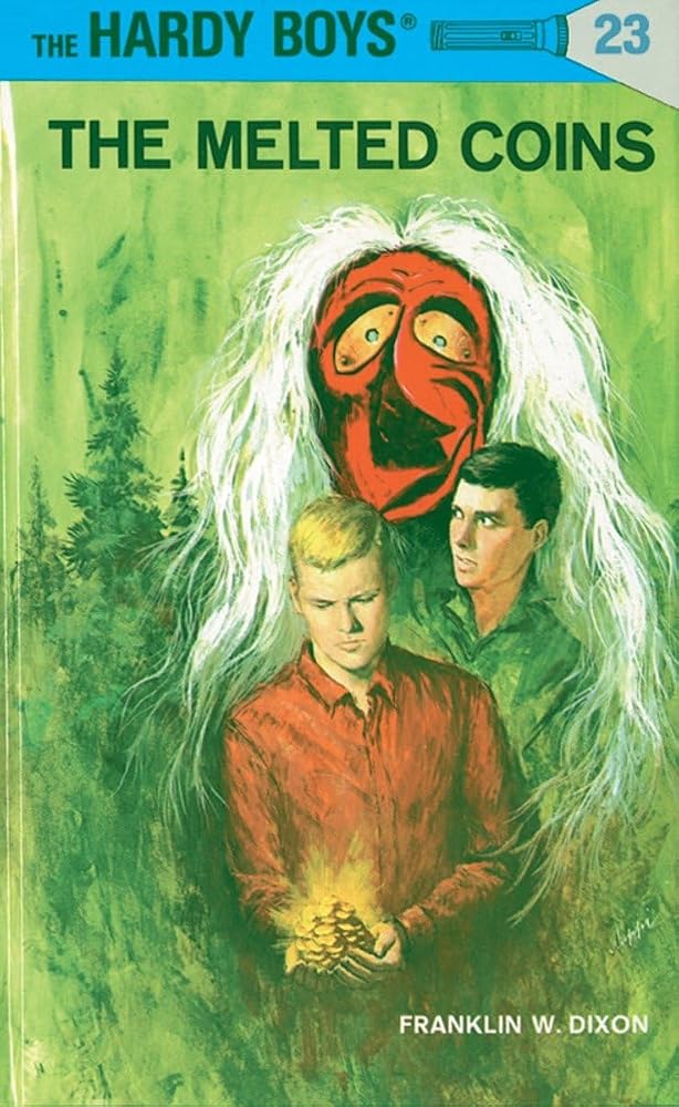 The Melted Coins (Hardy Boys, No. 23) cover image