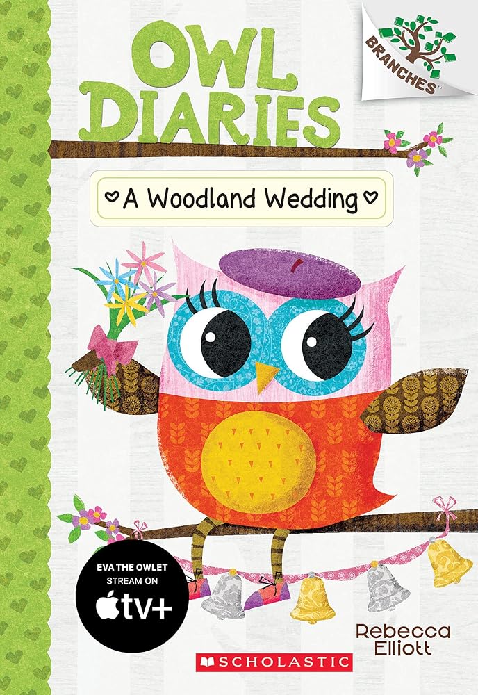A Woodland Wedding: A Branches Book (Owl Diaries #3) (3) cover image