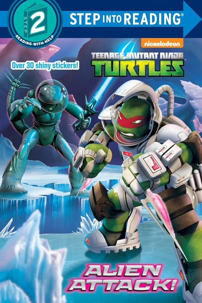 Alien Attack! (Teenage Mutant Ninja Turtles) (Step into Reading) cover image