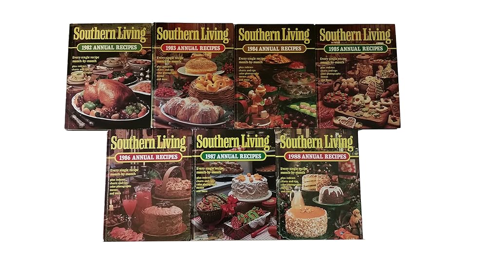 Southern Living 1982 Annual Recipes by editors (1982) Hardcover cover image