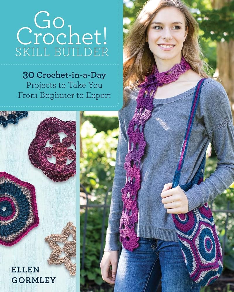 F&W Media Krause Scrapbooks, "Go Crochet!" Skill Builder cover image