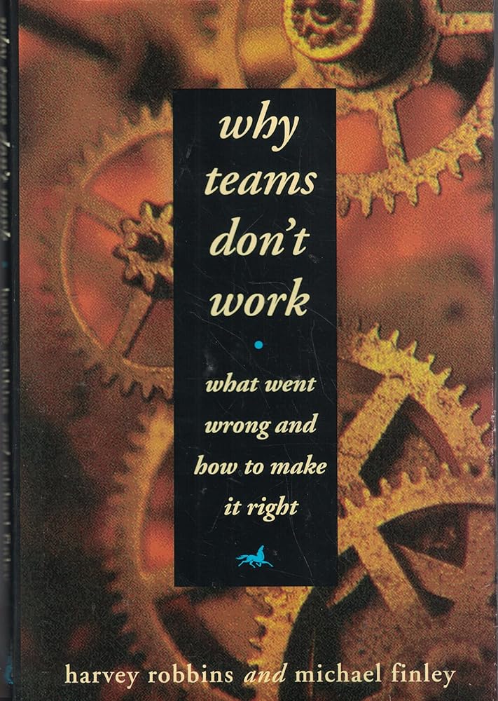 Why Teams Don't Work: What Went Wrong and How to Make It Right cover image