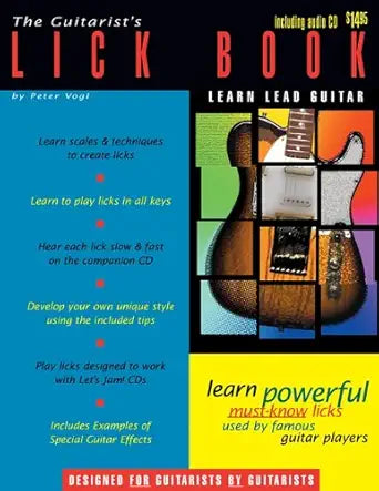 The Guitarist's Lick Book cover image