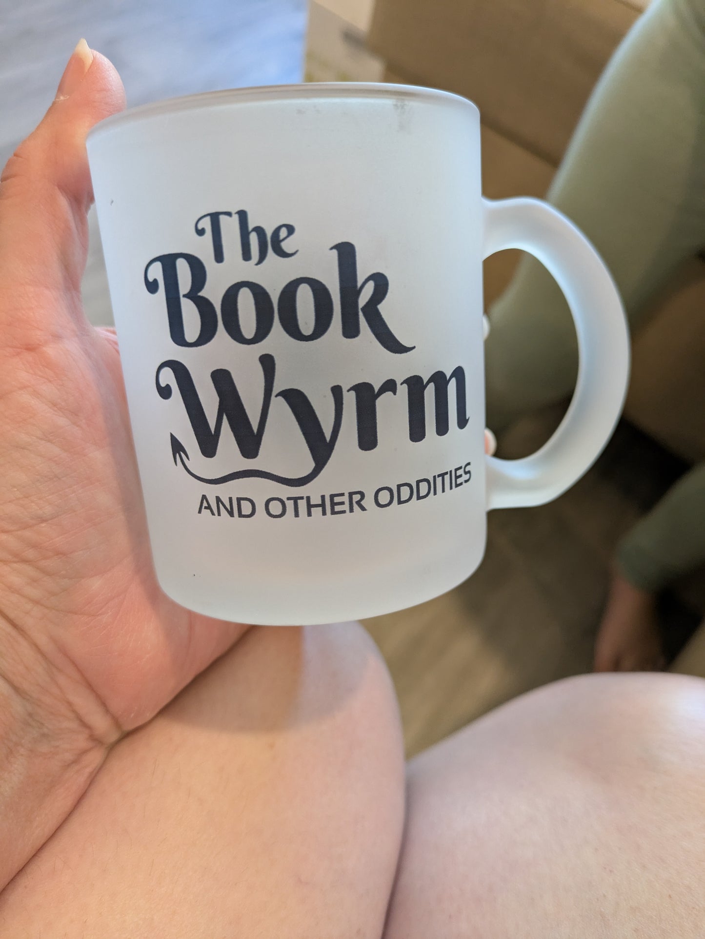 Frosted Mug w/Logo