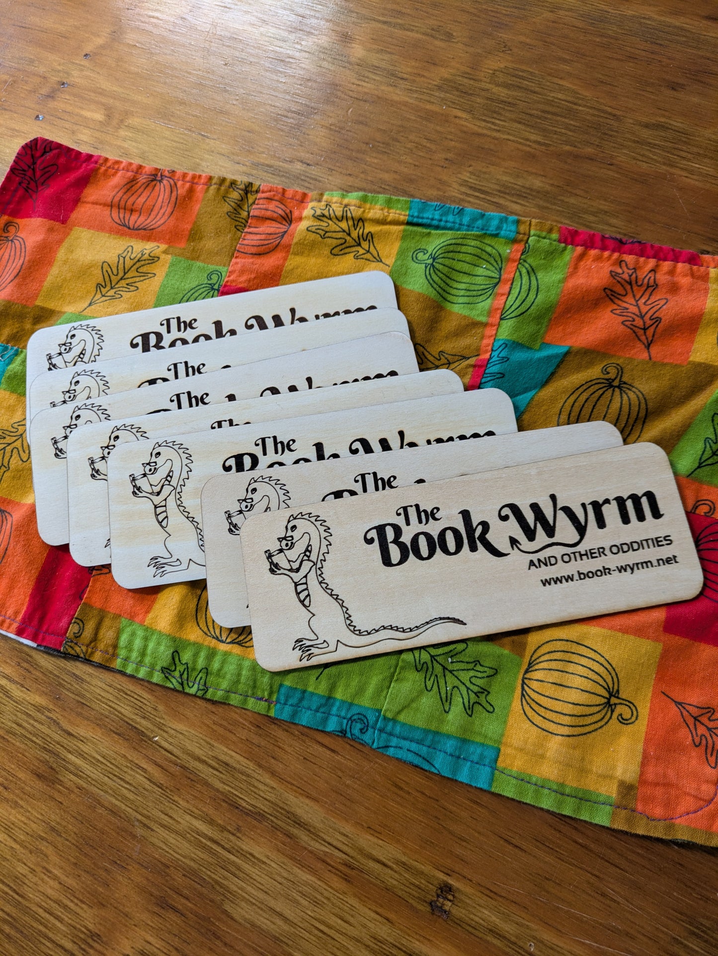 Book Mark - Wood, Book Wyrm
