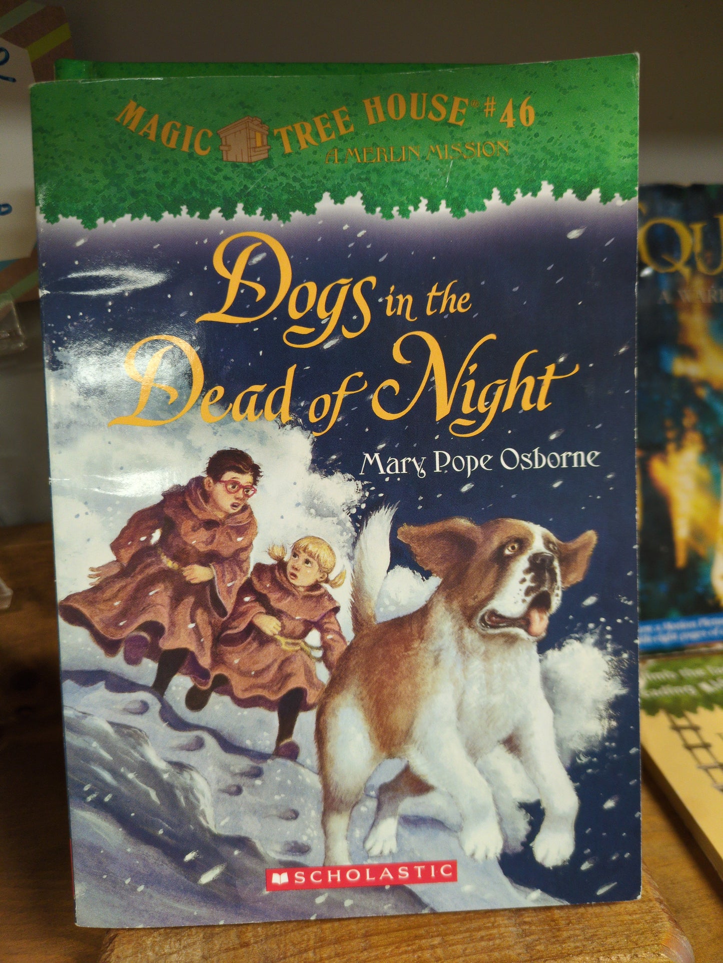 Dogs in the Dead of Night (Magic Tree House, No. 46)