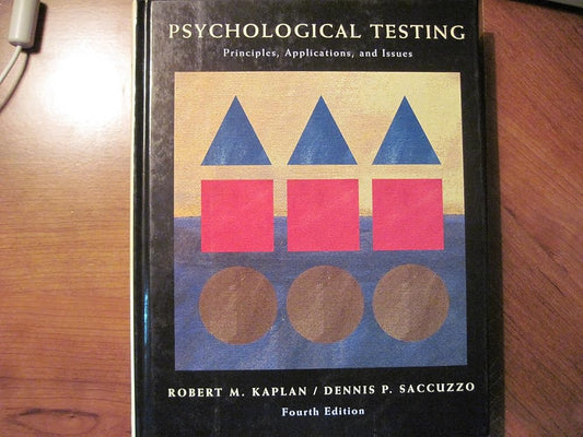 Psychological testing cover image