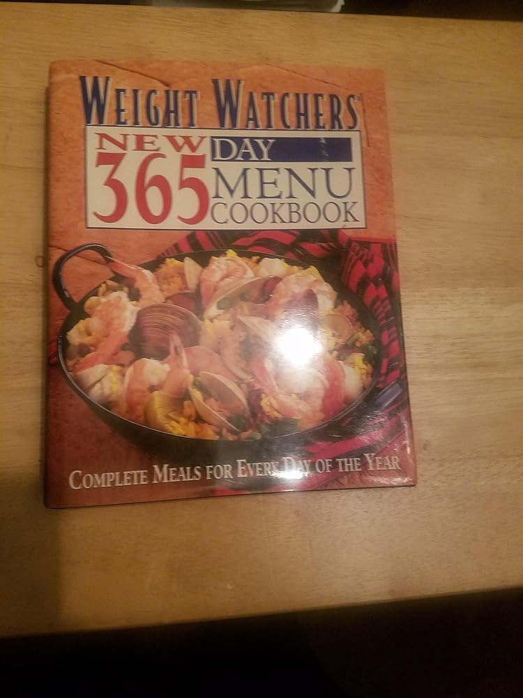 Weight Watchers New 365 Day Menu Cookbook: Complete Meals for Every Day of the Year cover image