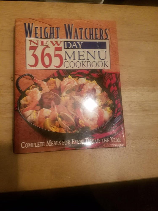 Weight Watchers New 365 Day Menu Cookbook: Complete Meals for Every Day of the Year cover image