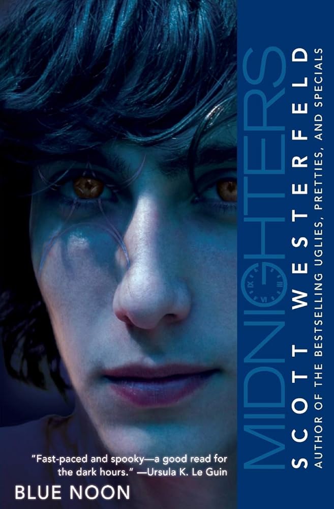 Midnighters #3: Blue Noon: A Great Fall and Halloween Read for Teens cover image