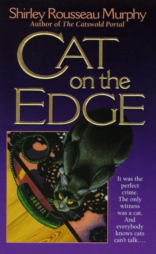 Cat on the Edge: A Joe Grey Mystery (Joe Grey Cat Mystery Series, 1) cover image