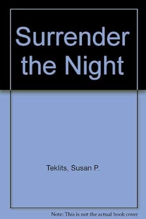 Surrender the Night cover image