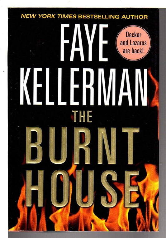 The Burnt House: A Peter Decker/Rina Lazarus Novel (Decker/Lazarus Novels, 16) cover image