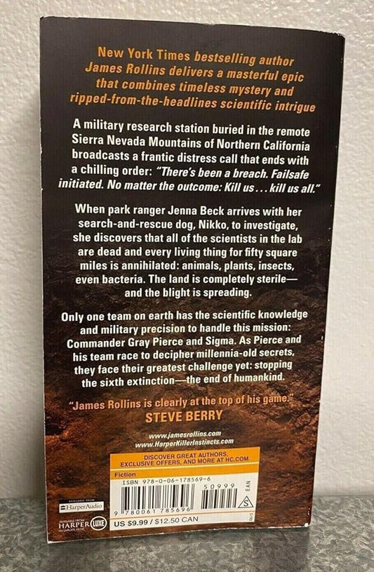 The 6th Extinction: A Sigma Force Novel (Sigma Force, 10) cover image