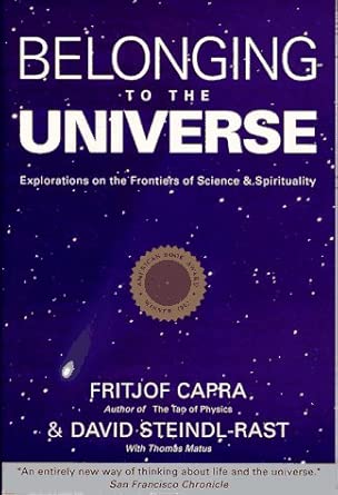 Belonging to the Universe: Explorations on the Frontiers of Science and Spirituality cover image
