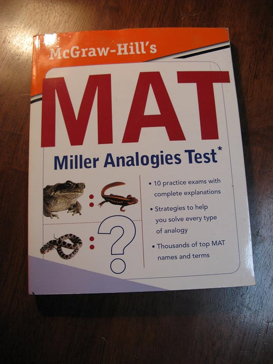 McGraw-Hill's MAT Miller Analogies Test, Second Edition cover image