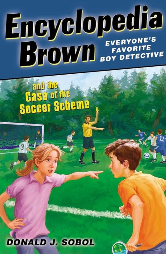 Encyclopedia Brown and the Case of the Soccer Scheme cover image