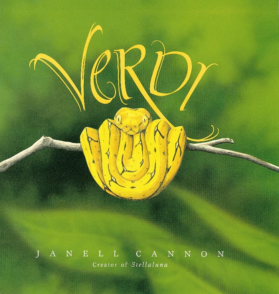 Verdi: A Colorful Snake Picture Book Story About Growing Up and Learning to Love Who You Are cover image