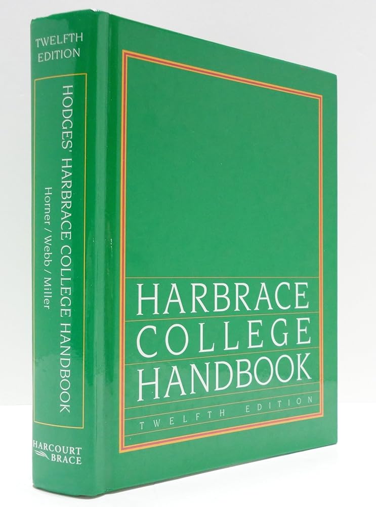Harbrace College Handbook 12th ed. Guide for Writers cover image