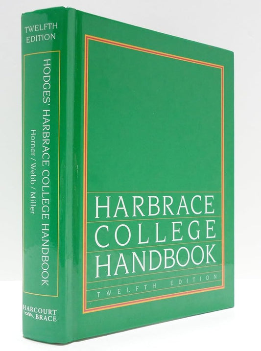 Harbrace College Handbook 12th ed. Guide for Writers cover image