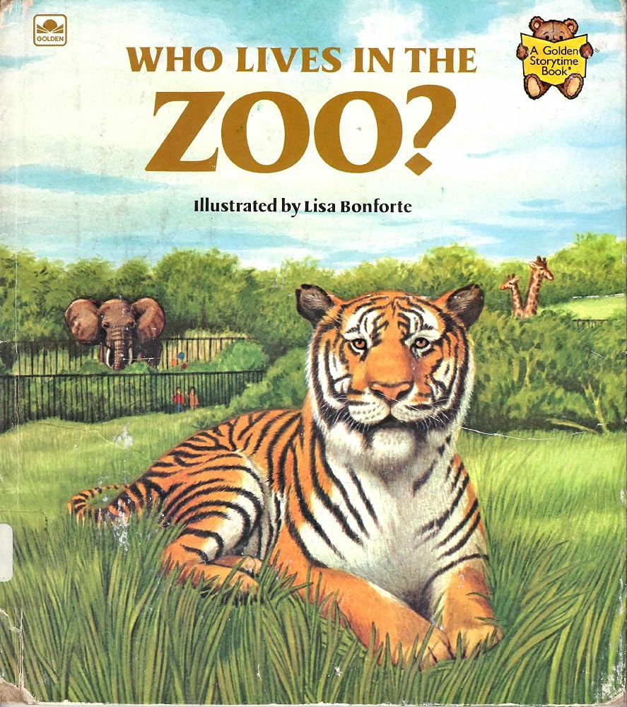 Who Lives in the Zoo? (Golden Storytime Book) cover image