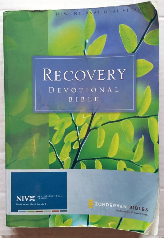 Recovery Devotional Bible, Paperback cover image