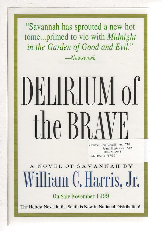 Delirium of the Brave cover image