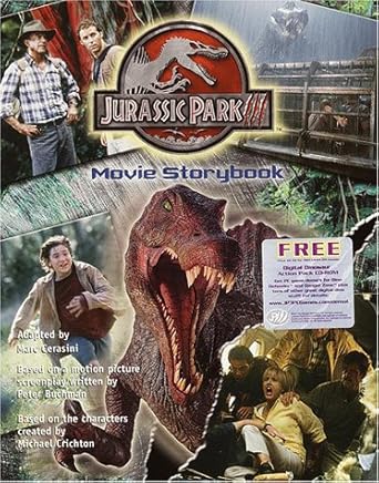 Jurassic Park (TM) III Movie Storybook cover image