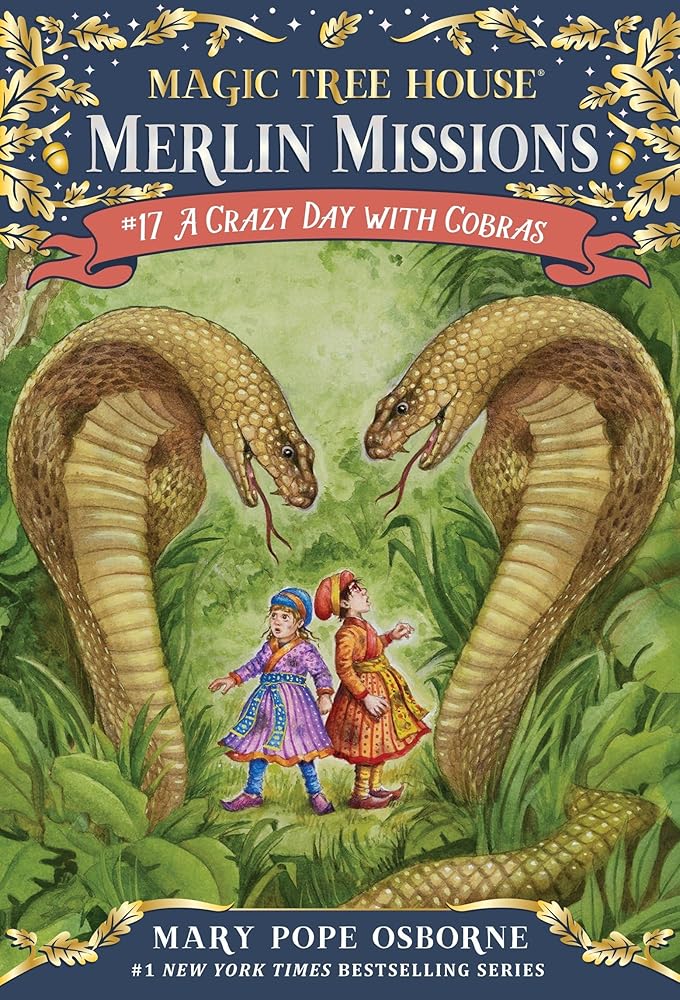 A Crazy Day with Cobras (Magic Tree House Merlin Mission) cover image