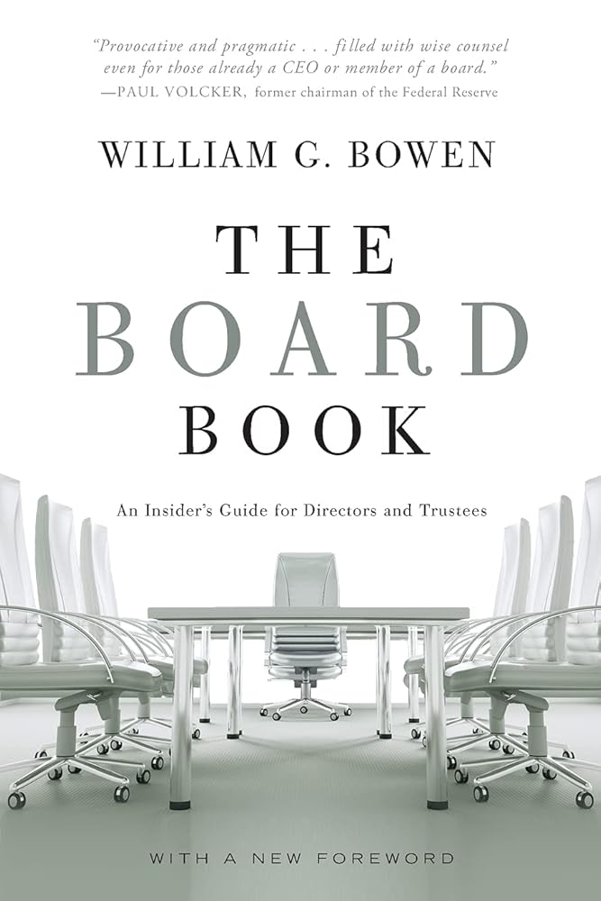 The Board Book: An Insider's Guide for Directors and Trustees cover image