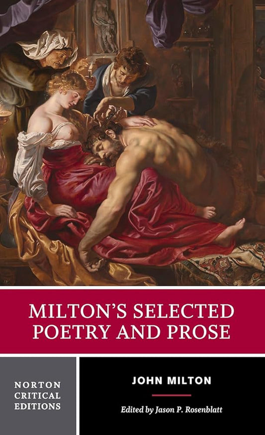 Milton's Selected Poetry and Prose: A Norton Critical Edition (Norton Critical Editions) cover image