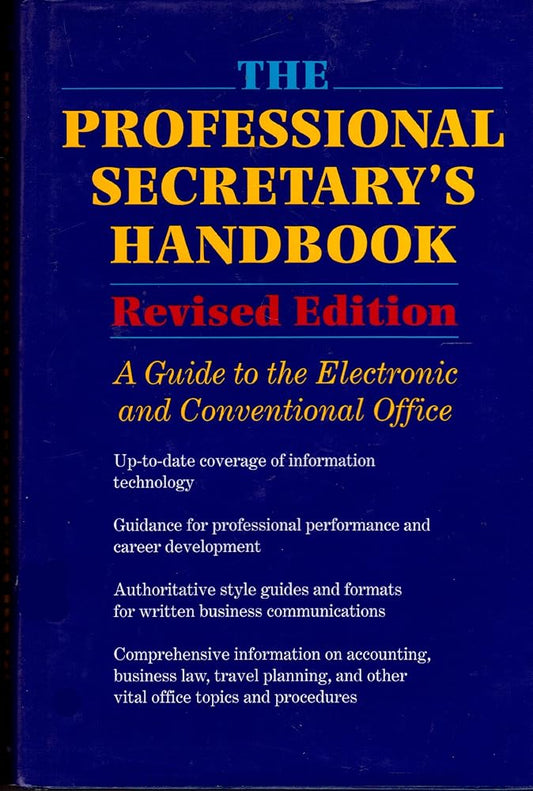 The Professional Secretary's Handbook cover image