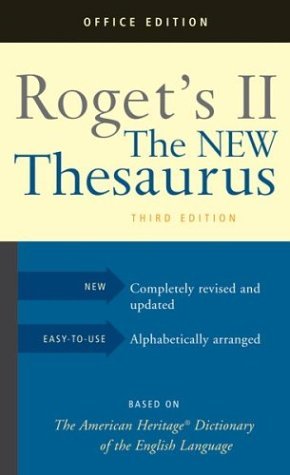 Roget's II: The New Thesaurus cover image