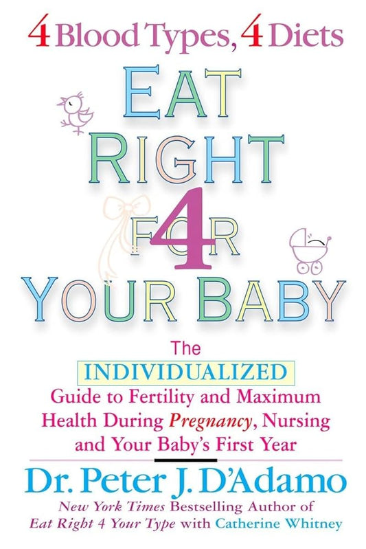 Eat Right For Your Baby: The Individulized Guide to Fertility and Maximum Heatlh During Pregnancy cover image