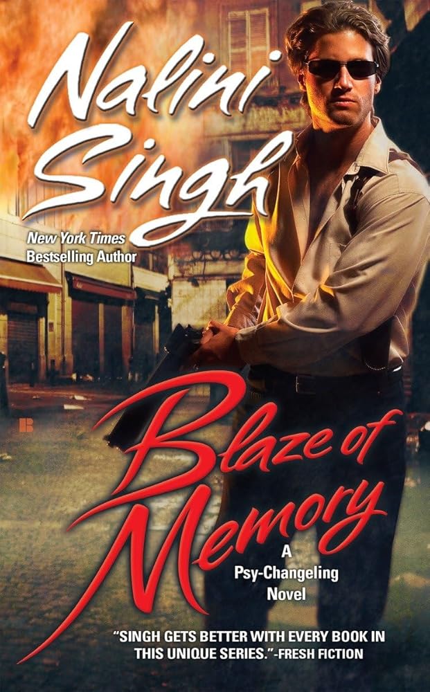 Blaze of Memory (Psy-Changelings, Book 7) cover image