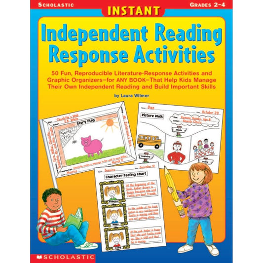 Independent Reading Response Activities: Grades 2-4 cover image