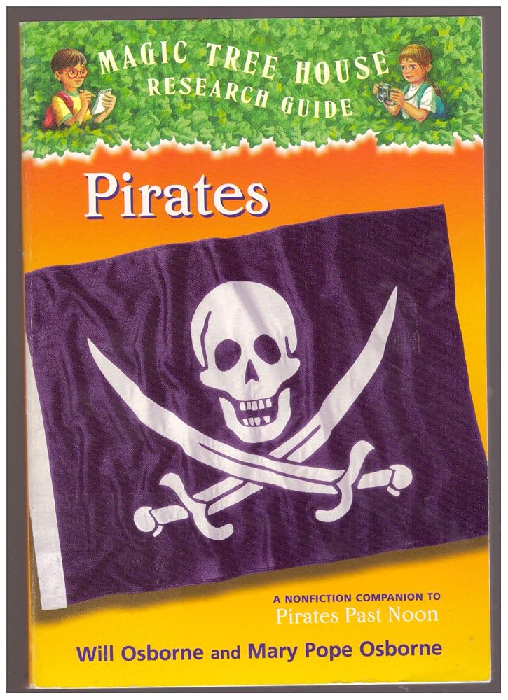 Pirates Magic Treehouse Research Guide by Mary Pope Osborne (2001-08-01) cover image