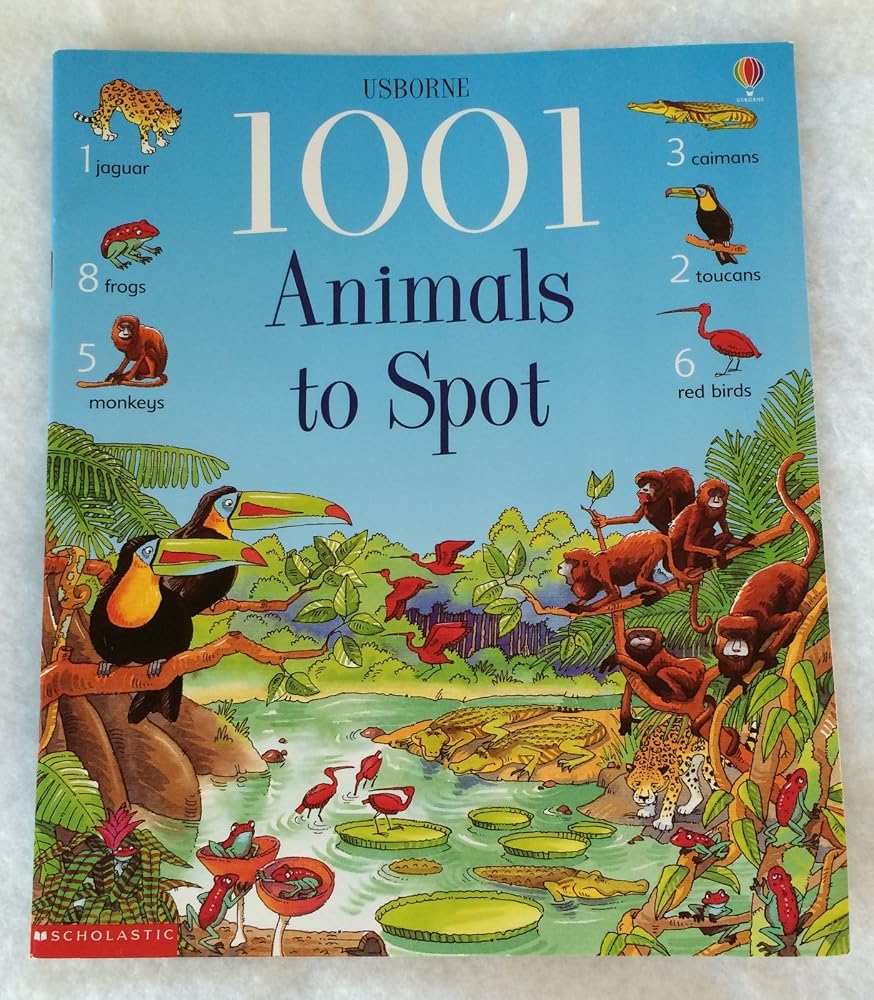 1001 Things to Spot: 1001 Animals to Spot cover image