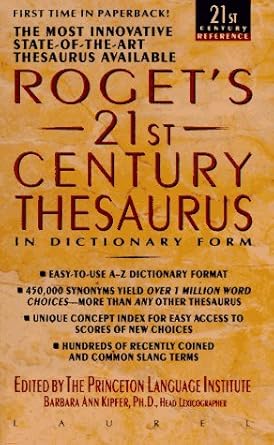 Roget's 21st Century Thesaurus cover image
