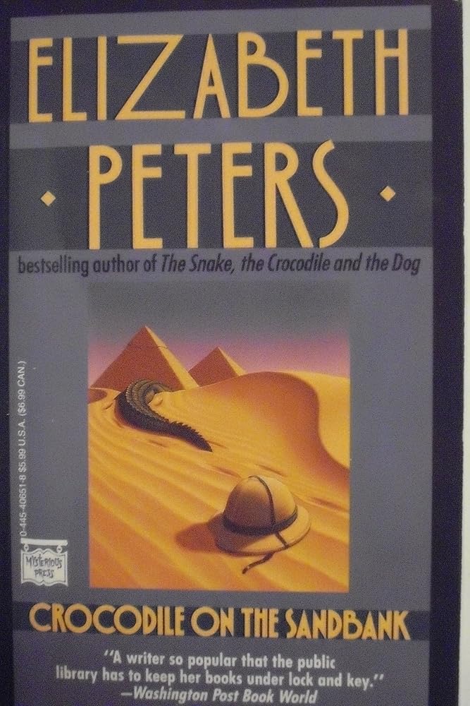 Crocodile on the Sandbank (Amelia Peabody) cover image