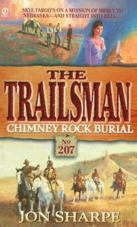 Chimney Rock Burial (The Trailsman #207) cover image