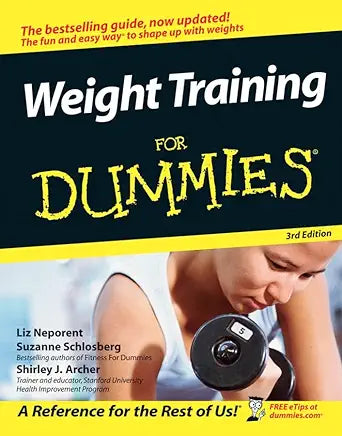 Weight Train for Dummies 3rd Edition cover image