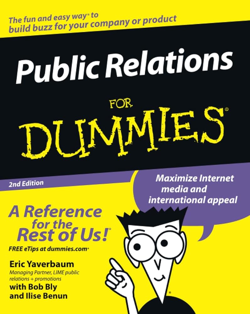 Public Relations For Dummies cover image