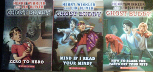 Ghost Buddy 3-book Set: Zero to Zero, Mind If I Read Your Mind?, How to Scare the Pants Off Your Pets [Paperback] cover image