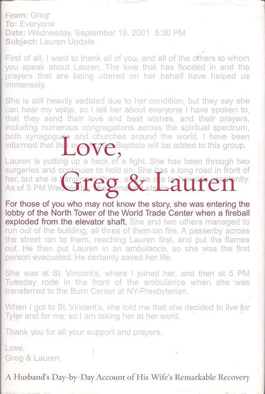 Love, Greg & Lauren cover image