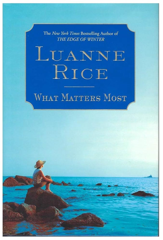 What Matters Most: A Novel cover image