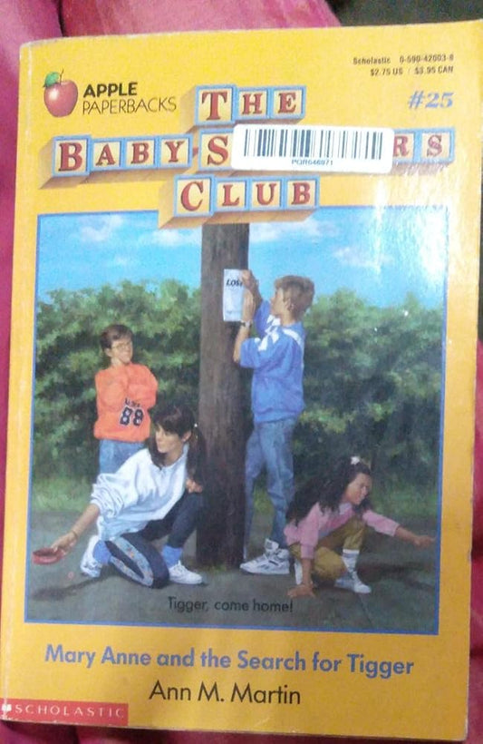 Mary Anne and the Search for Tigger (Baby-sitters Club) cover image